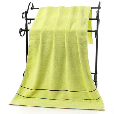 Set de toalhas de banho de seis cores de algodão espesso e absorvente sustentável