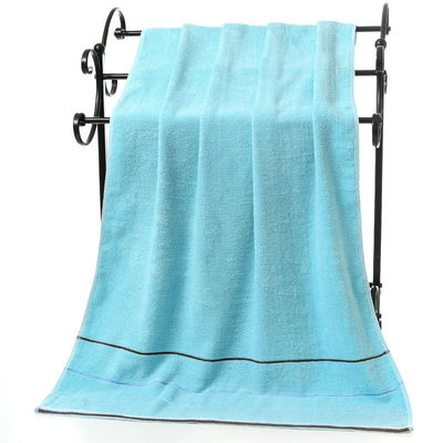 Set de toalhas de banho de seis cores de algodão espesso e absorvente sustentável