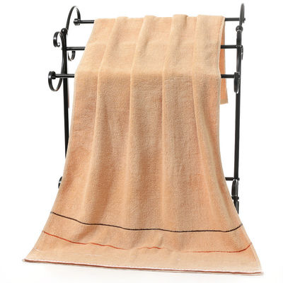 Set de toalhas de banho de seis cores de algodão espesso e absorvente sustentável
