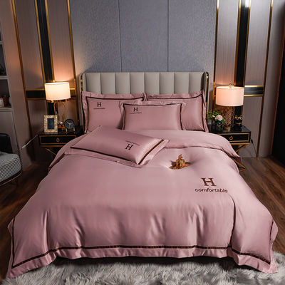 Cama de cama de seda de poliéster personalizada