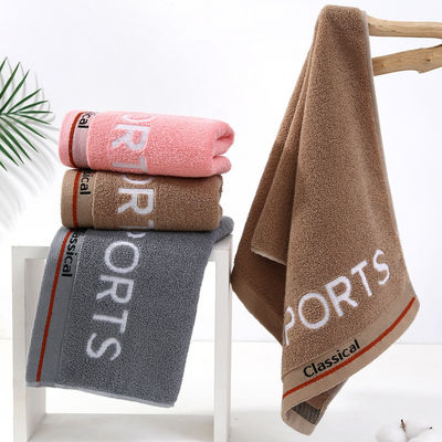 Toalhas caseiras personalizadas de cores a quadros para limpeza facial diária e absorção de água