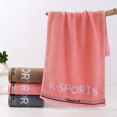 Toalhas caseiras personalizadas de cores a quadros para limpeza facial diária e absorção de água