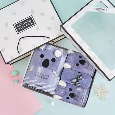 Home Toalha de cor sólida Logotipo personalizado Toalhas de banho de 4 peças secas rápidas com toque suave