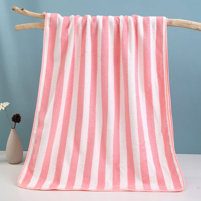 Toalha de praia de veludo de coral espessada 32*32cm/ 35*75cm/ 70*140cm/ Personalizada para hóspedes do hotel