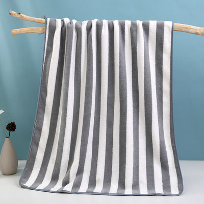 Toalha de praia de veludo de coral espessada 32*32cm/ 35*75cm/ 70*140cm/ Personalizada para hóspedes do hotel