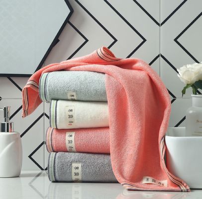 Toalha de fibra de bambu suave absorvente beleza em toalha com caixa de presente estilo popular e mais