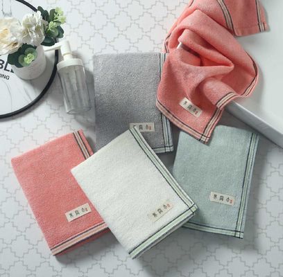Toalha de fibra de bambu suave absorvente beleza em toalha com caixa de presente estilo popular e mais