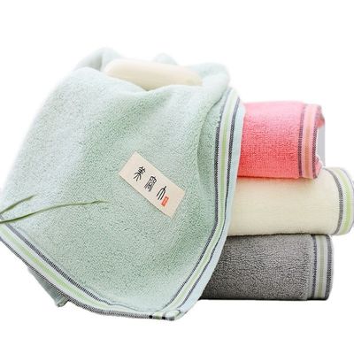 Toalha de fibra de bambu suave absorvente beleza em toalha com caixa de presente estilo popular e mais