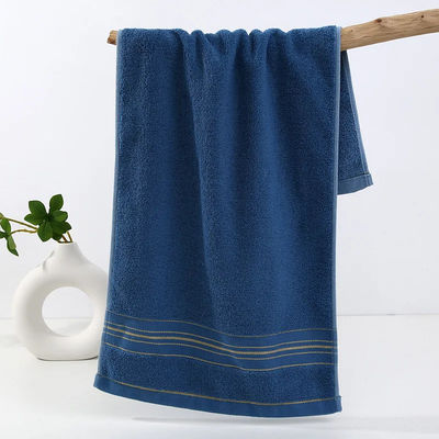 Toalha bordada espessada 35*75cm Toalha doméstica absorvente para adultos em algodão puro 32