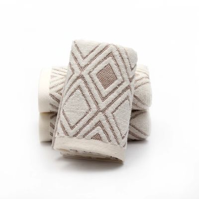 Toalha facial de algodão puro 100% espessada e absorvente 34*74cm para banho de adultos domésticos