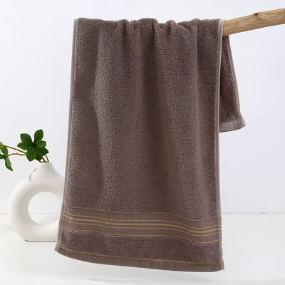 Toalha de seda dourada escura suave e absorvente Ideal para casa Toalha de cabeça de banho de secagem rápida