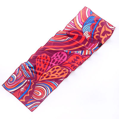 Toalhas esportivas de moda com logotipo de gelo de resfriamento rápido e tecido Jacquard 0.1