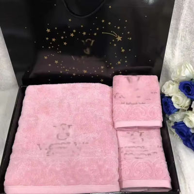 Casa e hotel 35*75cm 70*140cm Polyester Towel Set Toalha de banho Toalha para banheiro de hotel