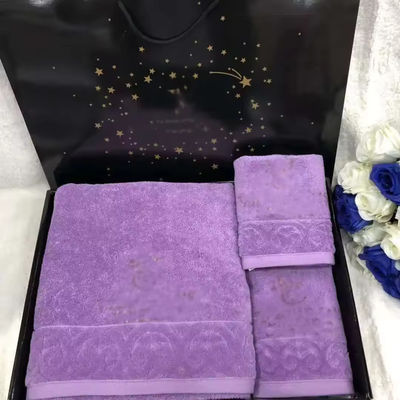 Casa e hotel 35*75cm 70*140cm Polyester Towel Set Toalha de banho Toalha para banheiro de hotel