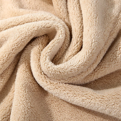 Capuz de cabelo seco de veludo de coral espessado para mulheres 25*63cm 50g Super absorvente e de secagem rápida