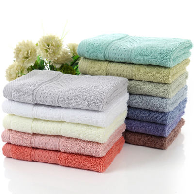Home Hotel Spa Toalhas de algodão quadradas 34*34cm para crianças pequenas e bebês