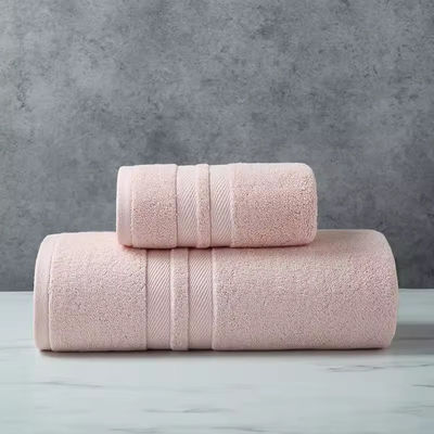 Toalha hipoalergênica de cor personalizada 100% algodão mais espesso e absorvente macio