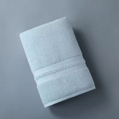 Toalha hipoalergênica de cor personalizada 100% algodão mais espesso e absorvente macio