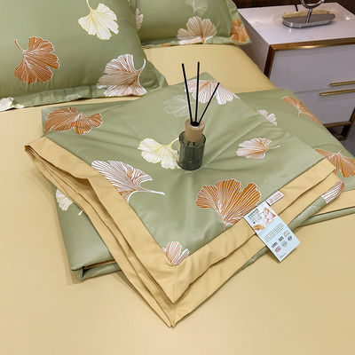 Princesa de luxo roupa de cama de seda lavada 4 peças preenchidas com lençóis suaves e respiráveis