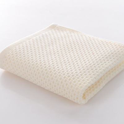 Set de toalha quadrada de cozinha de algodão puro com garfo Waffle Garantir toalha quadrada