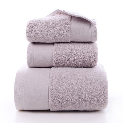 Toalha de banho de algodão puro espessada Toalha facial de hotel Toalha de banho suave absorvente não derramante