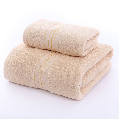 Pure Cotton 32 Segmento de Ouro Microfibra Toalha Business Cover com logotipo personalizado
