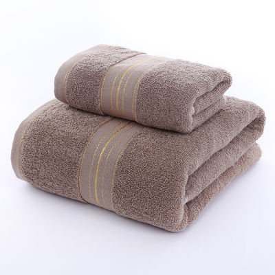 Pure Cotton 32 Segmento de Ouro Microfibra Toalha Business Cover com logotipo personalizado