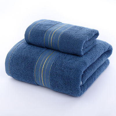 Pure Cotton 32 Segmento de Ouro Microfibra Toalha Business Cover com logotipo personalizado
