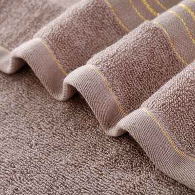 Pure Cotton 32 Segmento de Ouro Microfibra Toalha Business Cover com logotipo personalizado