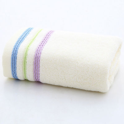 100% algodão Dobby Multicolor Towel Set para experiência de banho suave e absorvente