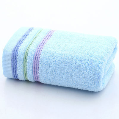 100% algodão Dobby Multicolor Towel Set para experiência de banho suave e absorvente