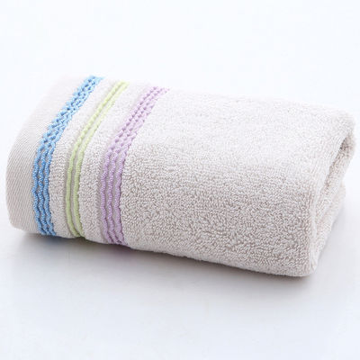 100% algodão Dobby Multicolor Towel Set para experiência de banho suave e absorvente