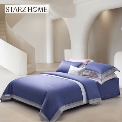 Conjunto personalizado de roupas de cama King/Queen/Twin com conteúdo de tecido 80S e concha de conforto