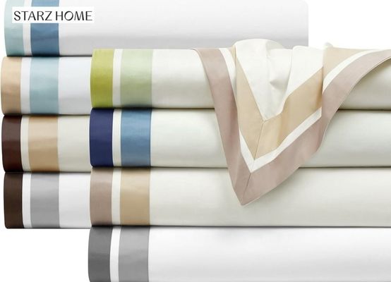 King Size 4 Pieces Set de roupa de cama feita de algodão 100% Kit de quatro peças para casamento