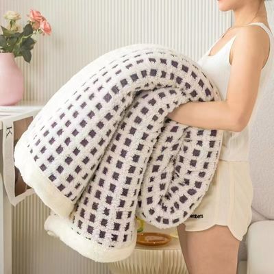 Superdimensionado Usável Corpo inteiro Camisola de televisão Blanket Flannel Fleece Hoodie Blanket com Manga