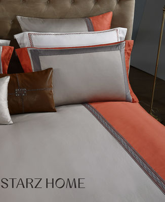 Set de roupa de cama de hotel 100% algodão 4pcs lençóis planos e cobertor de cobertor para cama grande