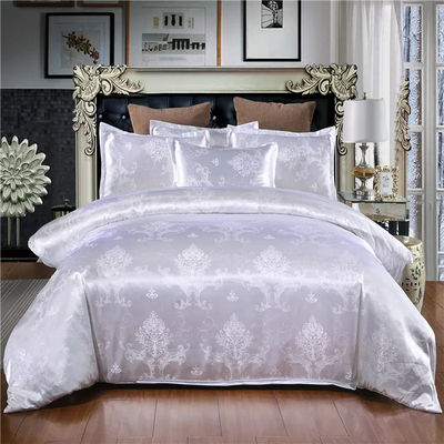 Padrões Nacionais Grau de Resistência de Cor Satin Silt Setes de roupa de cama de hotel em estilo europeu