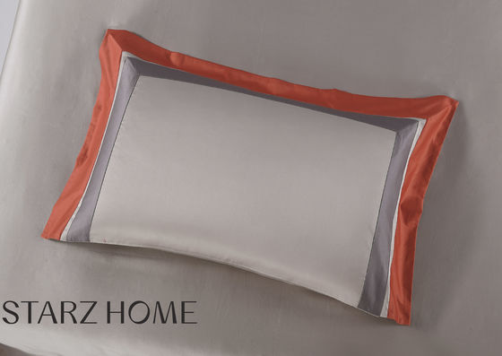 Set de roupa de cama de hotel 100% algodão 4pcs lençóis planos e cobertor de cobertor para cama grande