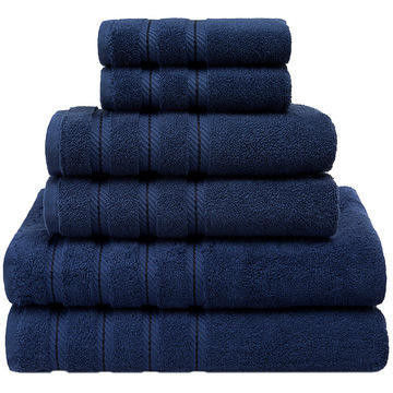 Conjunto de toalhas de 160 g de alta absorção com material de algodão grosso e super macio