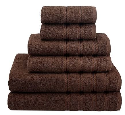 Conjunto de toalhas de 160 g de alta absorção com material de algodão grosso e super macio