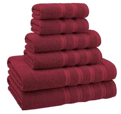 Conjunto de toalhas de 160 g de alta absorção com material de algodão grosso e super macio