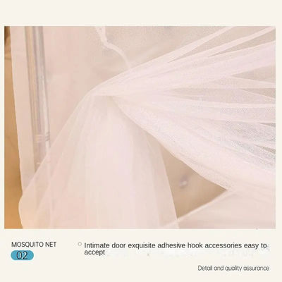 Logotipo personalizado Folhável Adultos Mosquito Net para cama Proteja sua família de insetos