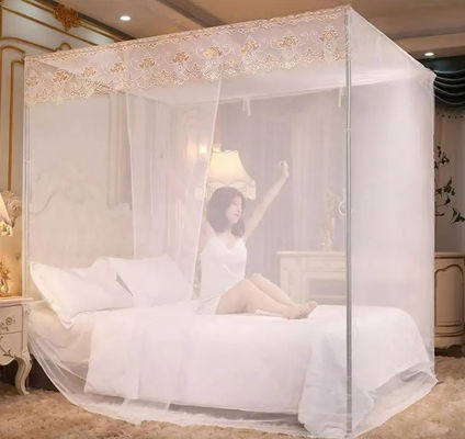 Logotipo personalizado Folhável Adultos Mosquito Net para cama Proteja sua família de insetos