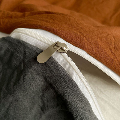 Conjunto de 4 peças de cobertores de cobertores de algodão de cor sólida para adultos e crianças