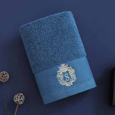 Conjunto de toalhas de hotel de luxo com logotipo bordado e logotipo OEM