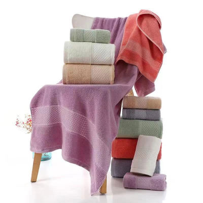Toalha de banho personalizável de luxo escura 70 * 140cm Design simples e elegante