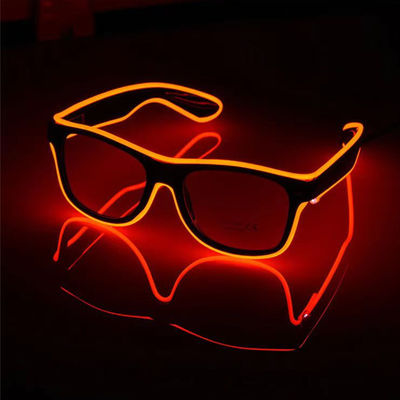 Óculos luminosos Blinds Glow Óculos de sol para festa Bar Flash LED Light Toys Easy