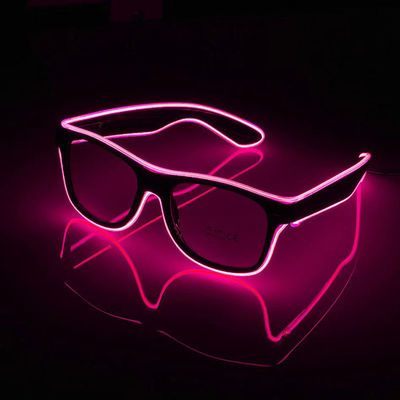 Óculos luminosos Blinds Glow Óculos de sol para festa Bar Flash LED Light Toys Easy