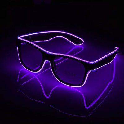 Óculos luminosos Blinds Glow Óculos de sol para festa Bar Flash LED Light Toys Easy