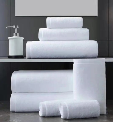 Logotipo do cliente 600 GSM Toalha quadrada 100% de algodão para secagem rápida e toque suave